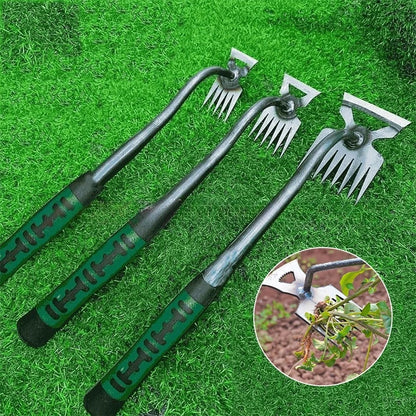 Pull Weeds From The Root — Without Bending or Back Pain