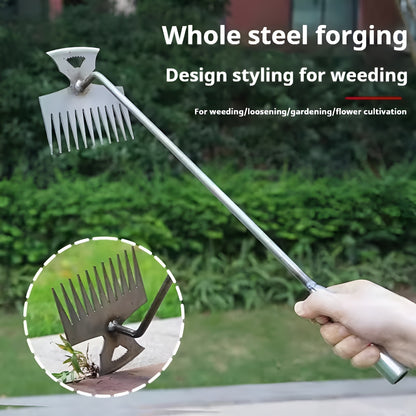 Pull Weeds From The Root — Without Bending or Back Pain
